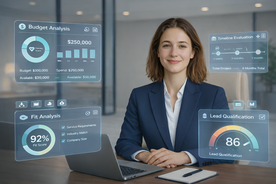 How AI Sales Agents Qualify Leads Automatically: Budget, Intent, Timeline & Fit